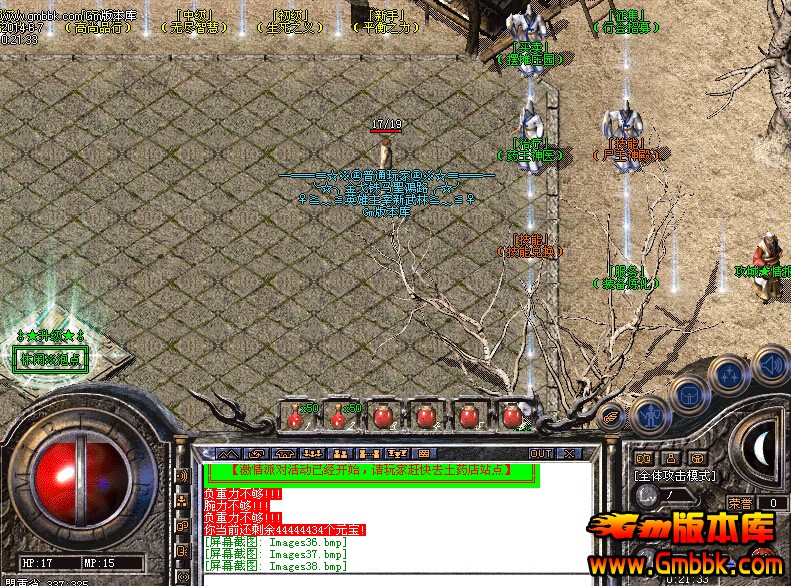 传奇私服金骨盾外观修改